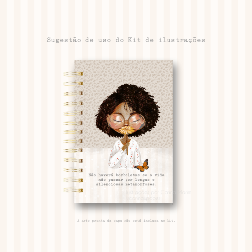 Kit Ilustrações Digital Elas - Image 11