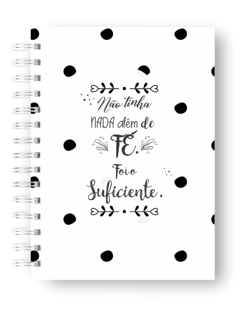 Freebie Arquivo Digital Caderno  Fé A5 pautado - Image 3
