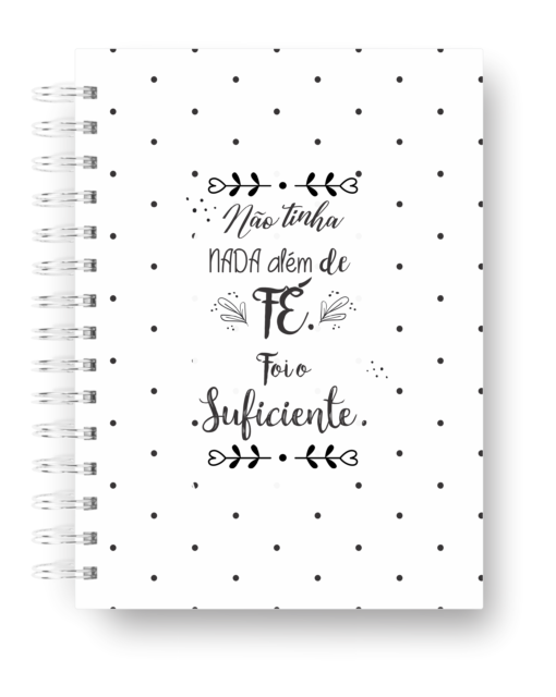 Freebie Arquivo Digital Caderno  Fé A5 pautado - Image 2