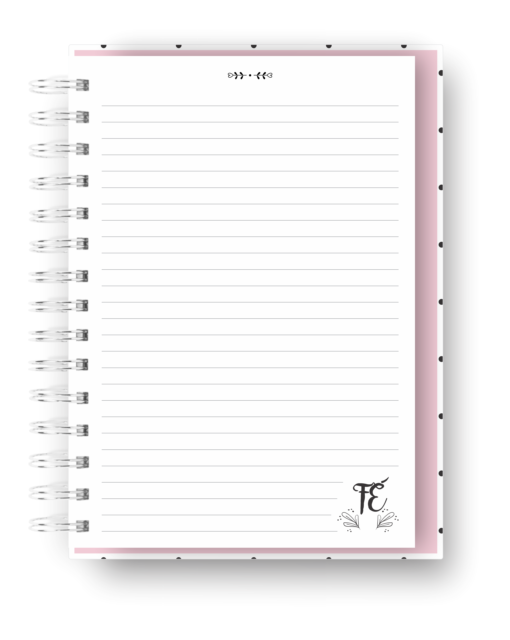 Freebie Arquivo Digital Caderno  Fé A5 pautado - Image 6