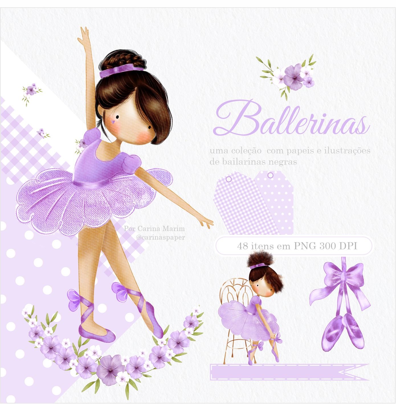 Kit Elementos Bailarina