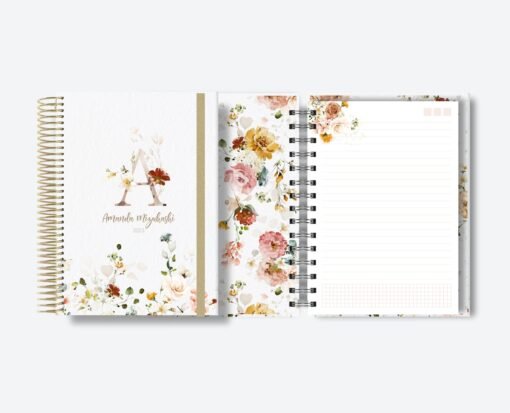 COMBO digital 7 miolos florais para caderno A5 - Image 14