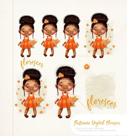 Mini Kit Ilustração Florescer - Image 3