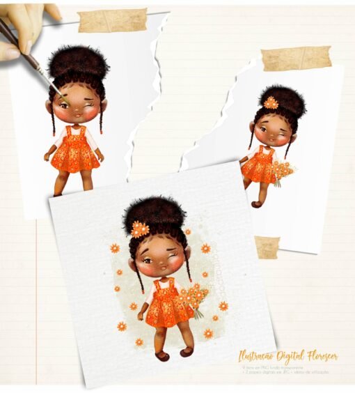 Mini Kit Ilustração Florescer