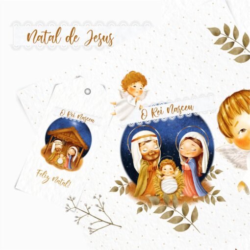 Kit Digital de Ilustrações Natal de Jesus - Image 15