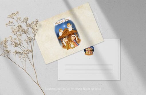 Kit Digital de Ilustrações Natal de Jesus - Image 9