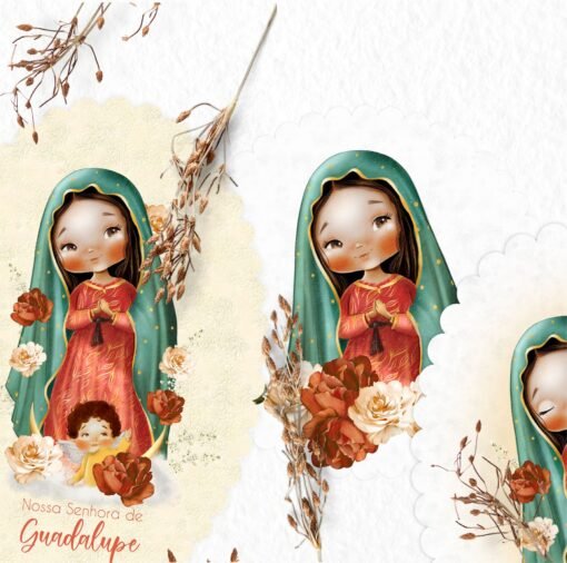 Kit digital Virgem Guadalupe (Santinhos) - Image 6