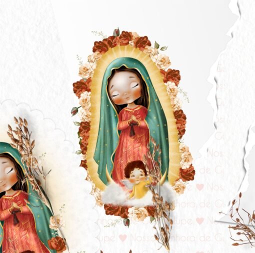 Kit digital Virgem Guadalupe (Santinhos) - Image 8