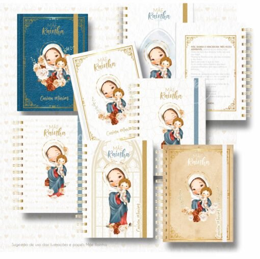 Kit digital Mãe Rainha (Santinhos) - Image 4