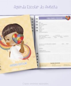 Agenda Creche A5 Permanente - Ateliê di Nanda Personalizados