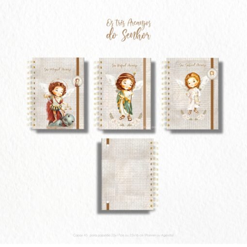 Kit  8 Capas A5 Arcanjos do Senhor - Image 3