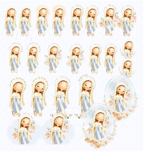Kit Digital Nossa Senhora de Lourdes (Santinhos) - Image 2