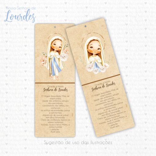 Kit Digital Nossa Senhora de Lourdes (Santinhos) - Image 6