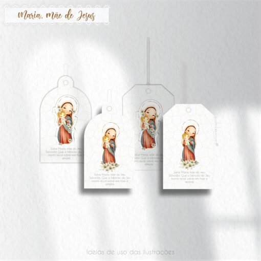 Kit Digital Maria, mãe de Jesus (Santinhos) - Image 10