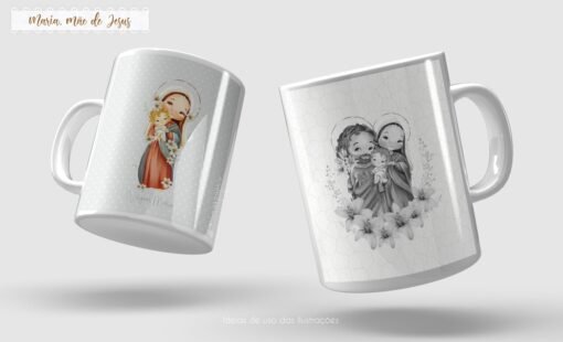 Kit Digital Maria, mãe de Jesus (Santinhos) - Image 12