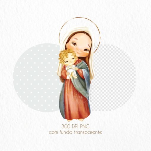 Kit Digital Maria, mãe de Jesus (Santinhos) - Image 7