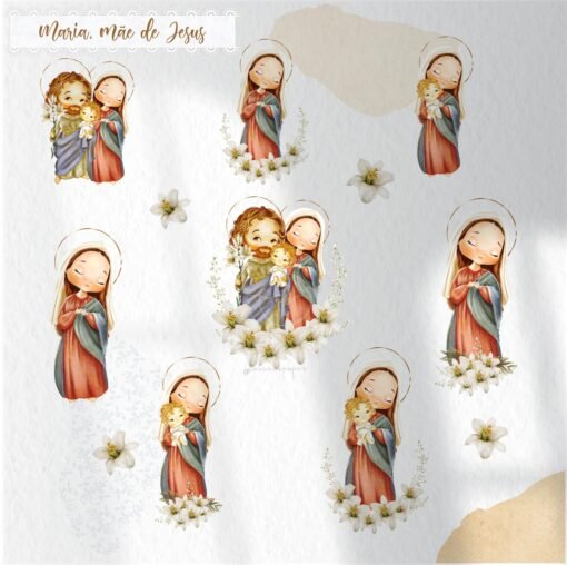 Kit Digital Maria, mãe de Jesus (Santinhos) - Image 4
