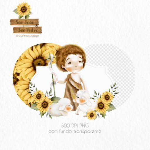 Kit Digital São João e São Pedro (Santinhos) - Image 2