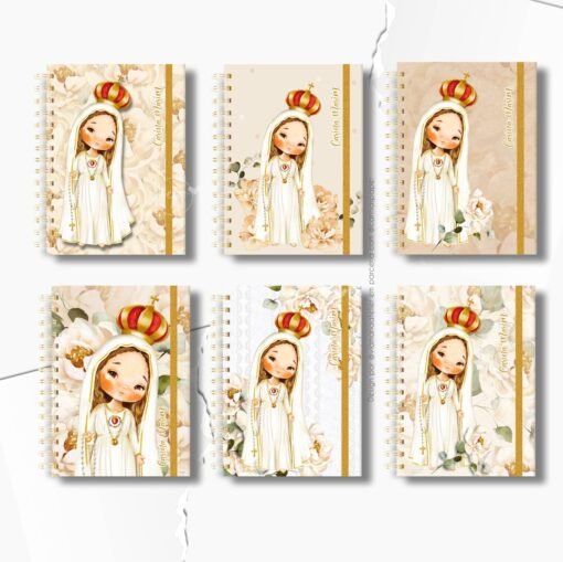 Combo 12 capas A5 Nossa Senhora de Fátima | Parceria Via Maria Atelier - Image 7