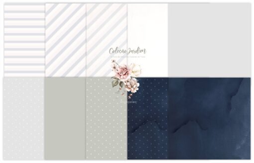 Kit Digital Jardim: As flores do Imaculado Coração de Maria - Carinas Paper - Image 6