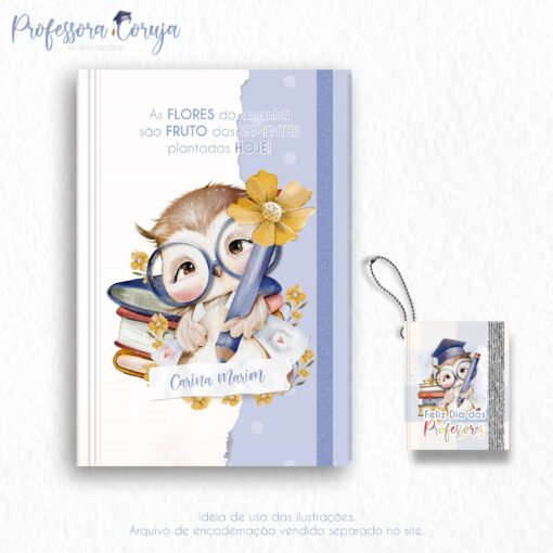 Mini Kit de ilustrações Professora Coruja versão 2023 - Image 3