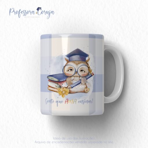 Mini Kit de ilustrações Professora Coruja versão 2023 - Image 4