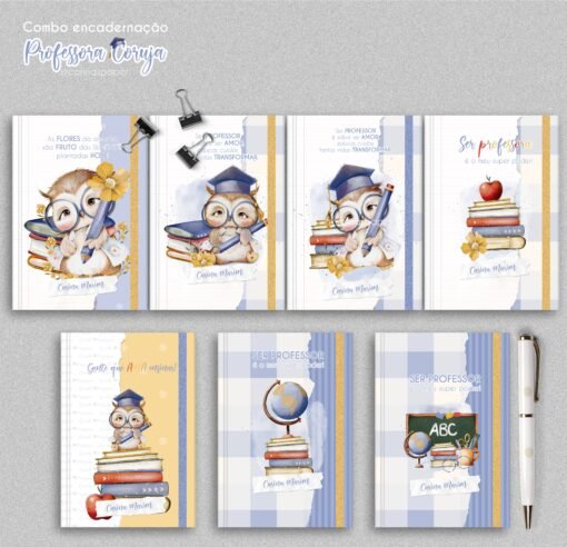COMBO Encadernação Professora Coruja 2023 - Image 3