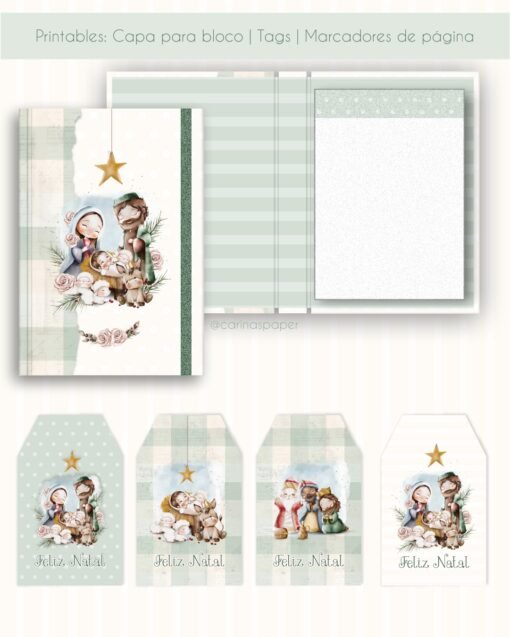 Printables Natal é Jesus pra mim | Carinas Paper