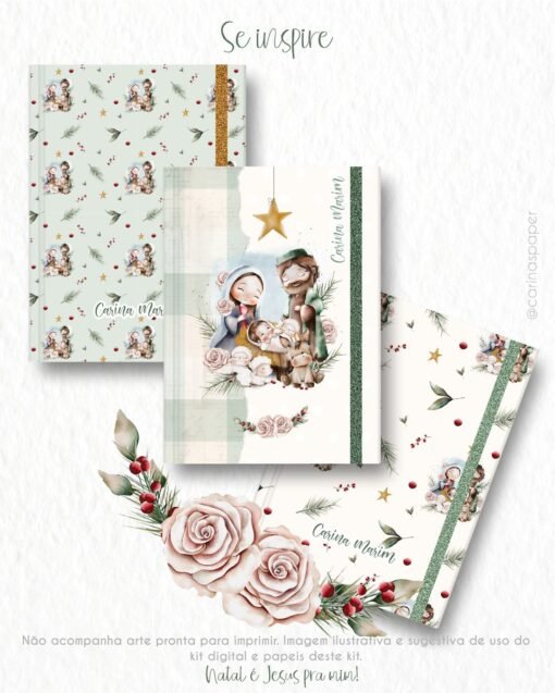 Kit Digital Natal é Jesus pra mim | Carinas Paper - Image 10