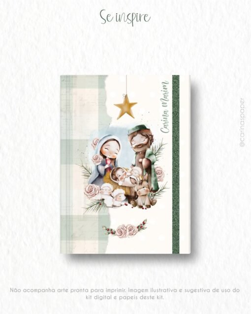 Kit Digital Natal é Jesus pra mim | Carinas Paper - Image 7