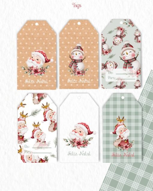 Printables Papai Noel | Carinas Paper - Image 3