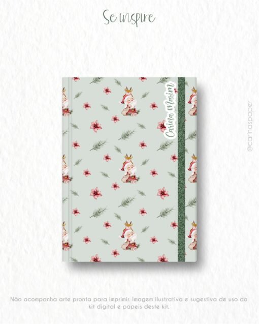 Kit Digital Papai Noel (Natal) | Carinas Paper - Image 11