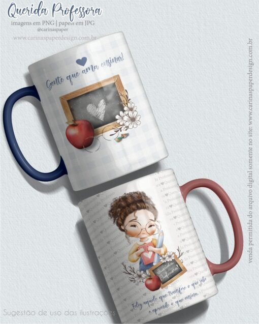 Mega Kit de ilustrações Querida Professora 4 - Image 7