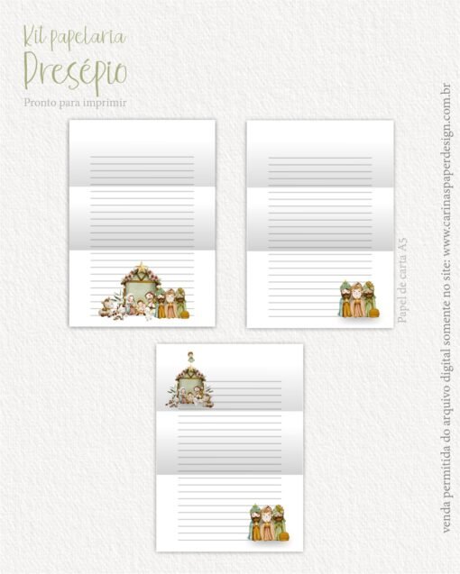 Kit Papelaria Presépio - Printables - Image 10