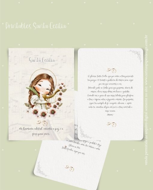 Cards Santa Cecília - Printables - Image 2