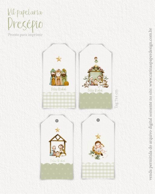 Kit Papelaria Presépio - Printables - Image 3