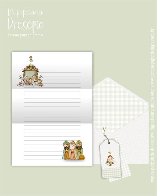 Kit Papelaria Presépio - Printables - Image 8