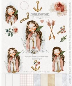 Kit Digital Ilustrações Santa Filomena