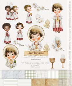 Kit Digital Ilustrações São Tarcísio