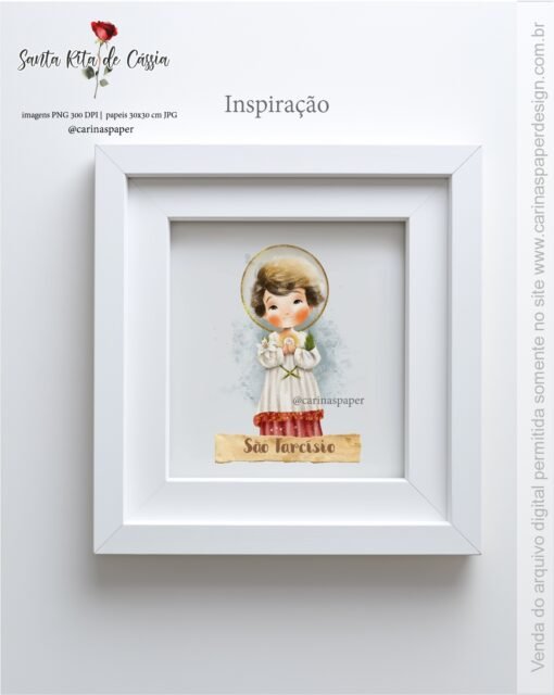 Kit Digital Ilustrações São Tarcísio - Imagem 8