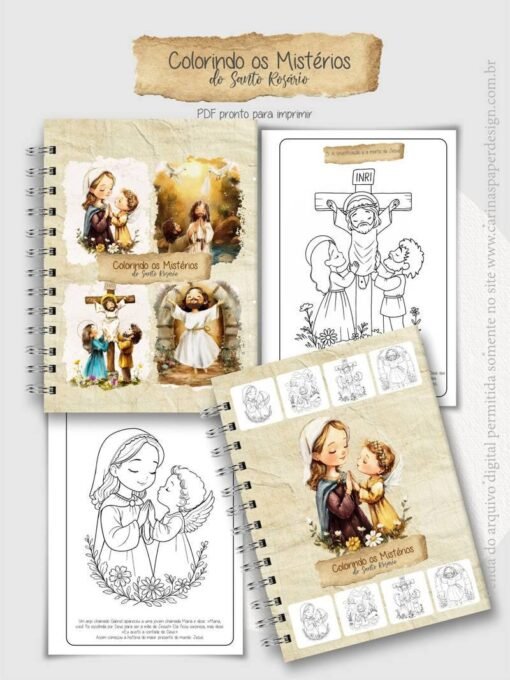 COMBO COLORIR (15 kits) - Imagem 17