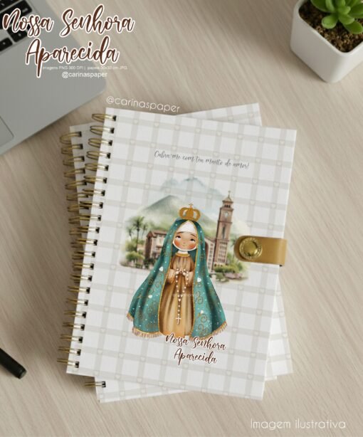 kit Digital Ilustrações Nossa Senhora Aparecida 6 - Imagem 10