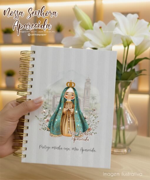 kit Digital Ilustrações Nossa Senhora Aparecida 6 - Imagem 7