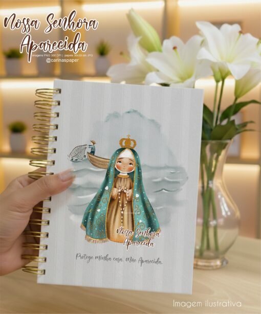 kit Digital Ilustrações Nossa Senhora Aparecida 6 - Imagem 8