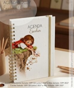 COMBO digital Agenda Escolar EF + Creche + Capas Datada e não datada 2027