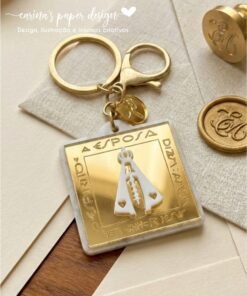 Kit Bases de acrílico para chaveiro 5 cm - 4 modelos exclusivos (escolha o modelo)