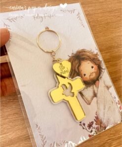 Alternative view of Kit Bases de acrílico para chaveiro 5 cm - 4 modelos exclusivos (escolha o modelo)