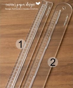 Régua proteção para dedos para corte com estilete - 1 unidade