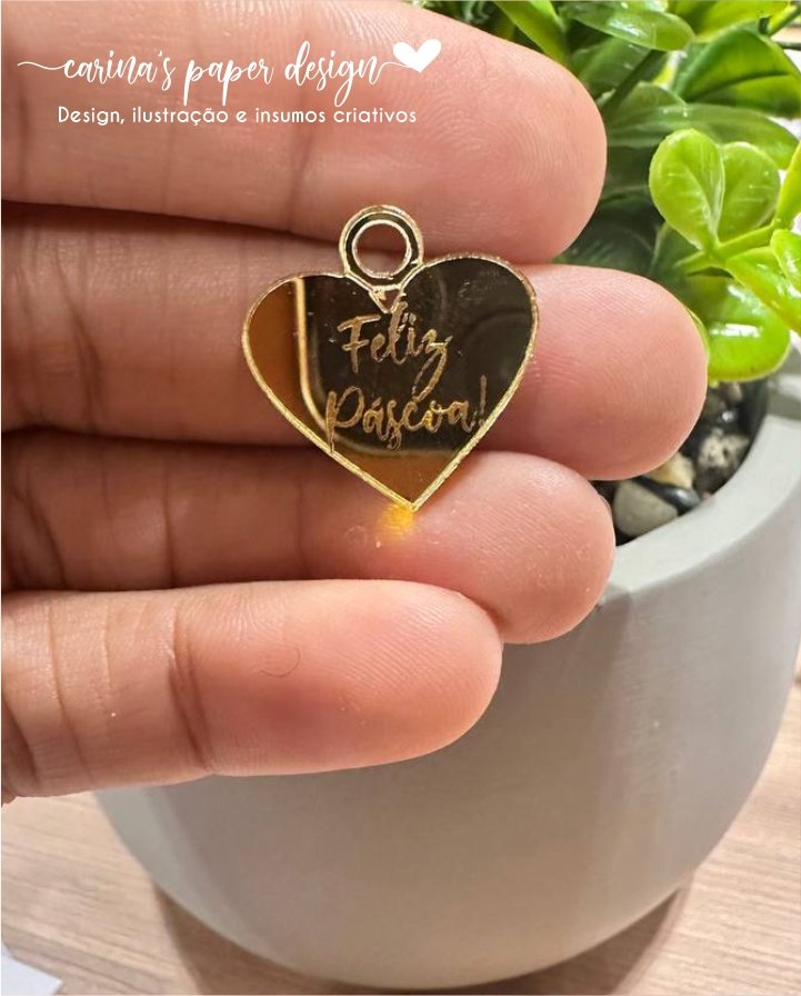 PINGENTE Coleção Páscoa 2026 para Papelaria Criativa - Pacote com 10 Unidades (escolha o modelo) - Imagem 19