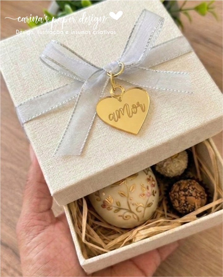 PINGENTE Coleção Páscoa 2026 para Papelaria Criativa - Pacote com 10 Unidades (escolha o modelo) - Imagem 5